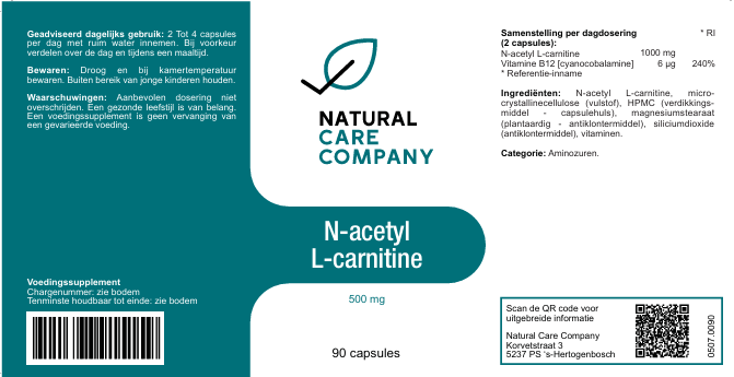 N-Acetyl-L-Carnitine - Afbeelding 3